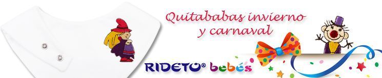 Venta on-line Baberos-Quitababas bordados